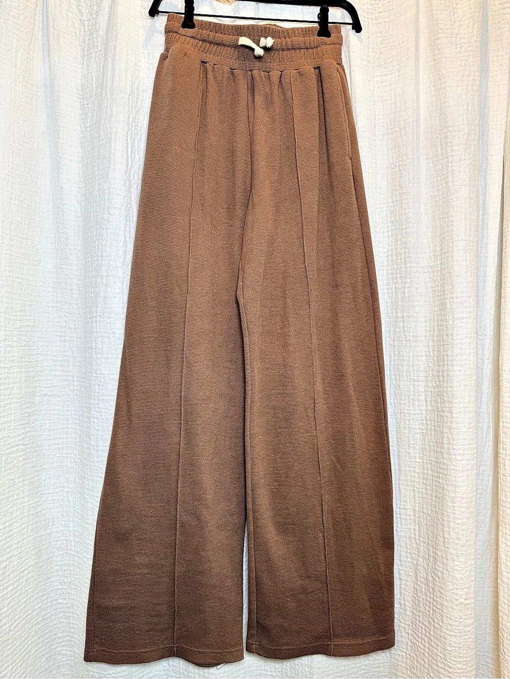 Ampersand Avenue Wide Leg 24/7 Pants in Mocha